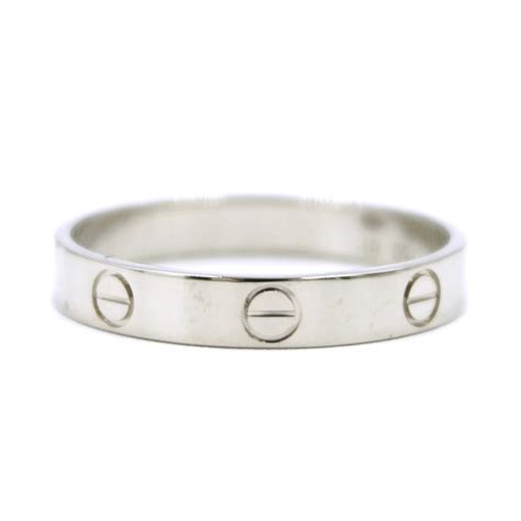 silver cartier love|cartier love ring price euro.